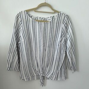 Liz Claiborne Striped Blouse